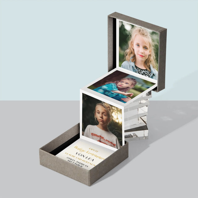 Fotocollage: Erstkommunion Kreuz - Fotobox