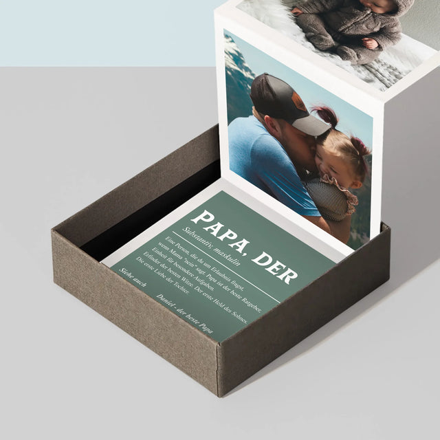 Foto Und Unterschrift: Definition Papa - Fotobox