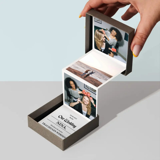 Foto Und Unterschrift: Our Wedding Trauzeugin - Fotobox