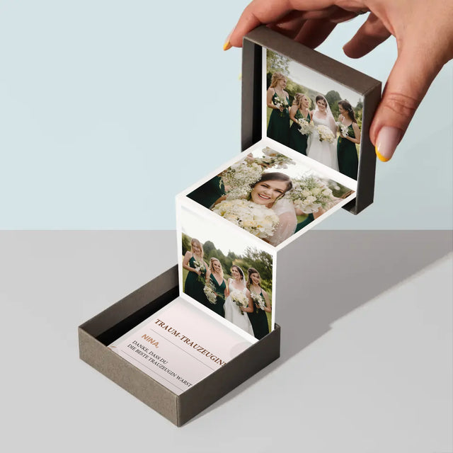 Foto Und Unterschrift: Traumtrauzeugin - Fotobox