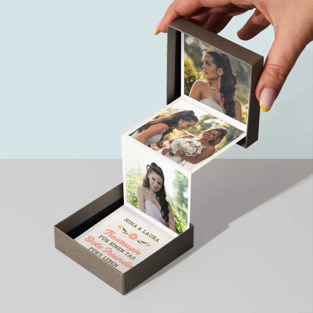 Foto Und Unterschrift: Trauzeugin Für Einen Tag - Fotobox