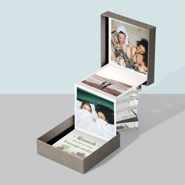 Foto Und Unterschrift: Willst Du Mein Trauzeugin Werden?  - Fotobox