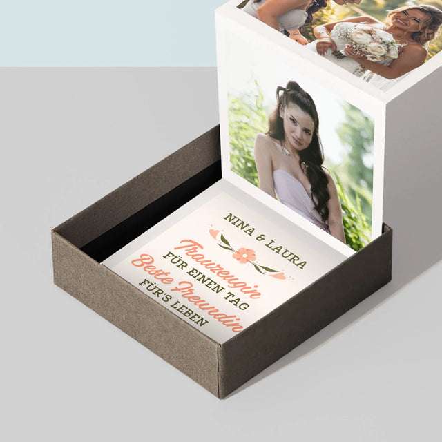 Foto Und Unterschrift: Trauzeugin Für Einen Tag - Fotobox