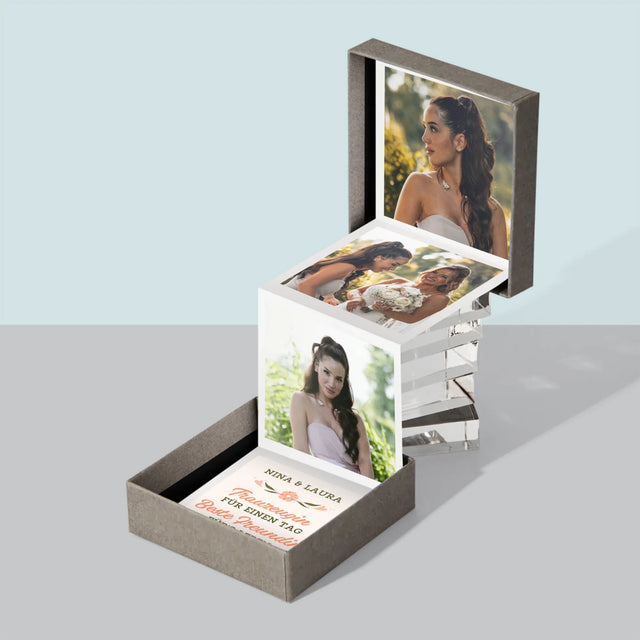 Foto Und Unterschrift: Trauzeugin Für Einen Tag - Fotobox