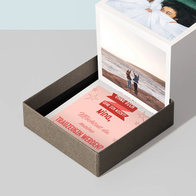 Name Und Unterschrift: Ohne Dich Gehe Ich Nicht - Fotobox