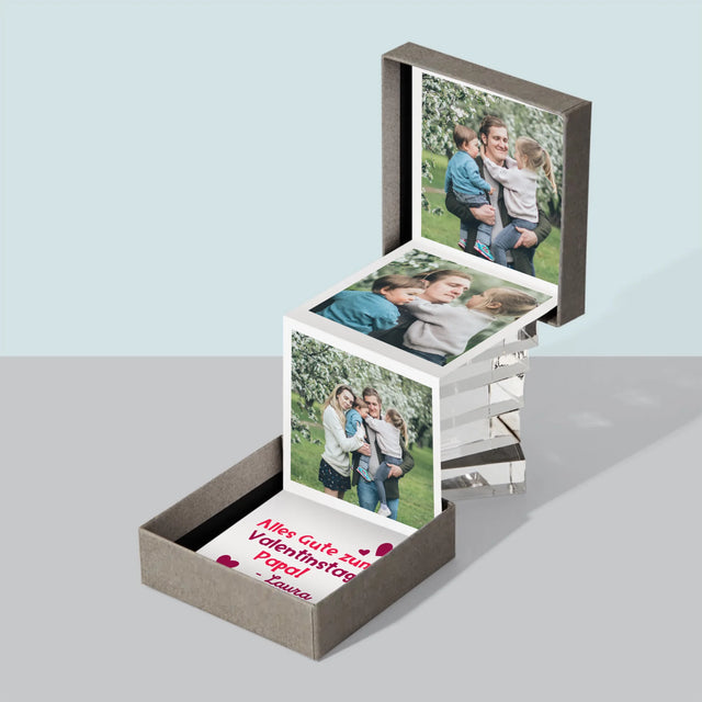 Foto Und Unterschrift: Ein Valentinsgruß Für Papa - Fotobox