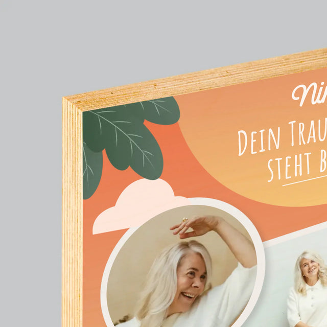 Fotocollage: Traumurlaub - Druck Auf Holz