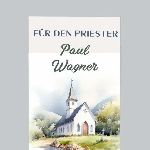 Name Und Unterschrift: Zum Jahrestag Der Priesterweihe - Kühlschrankmagnet