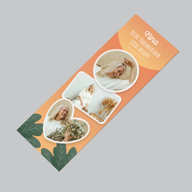 Fotocollage: Traumurlaub - Kühlschrankmagnet