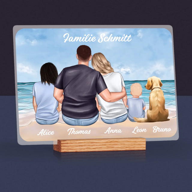 Avatar Creator: Familienporträt - Druck Auf Acrylglas