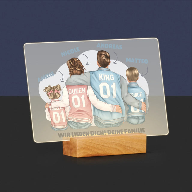 Avatar Creator: Hoodie-Familie - Druck Auf Acrylglas