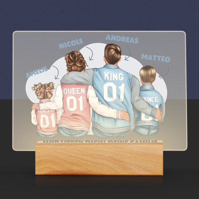 Avatar Creator: Hoodie-Familie - Druck Auf Acrylglas