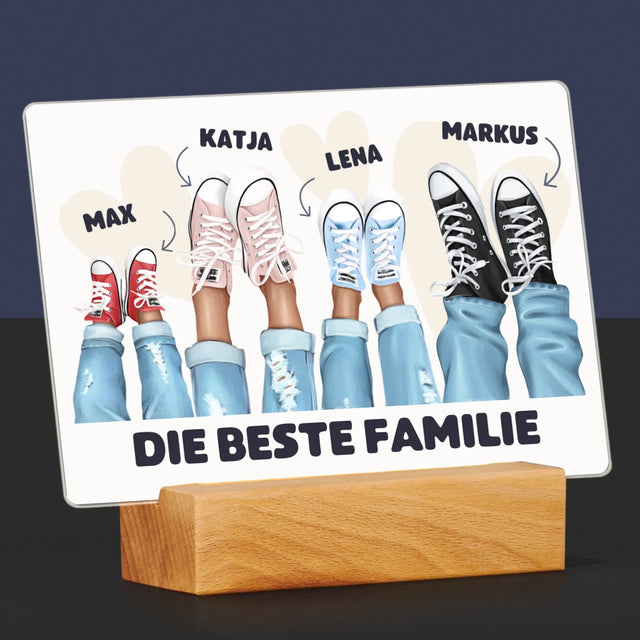 Avatar Creator: Familie Sneakers - Druck Auf Acrylglas