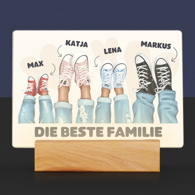 Avatar Creator: Familie Sneakers - Druck Auf Acrylglas