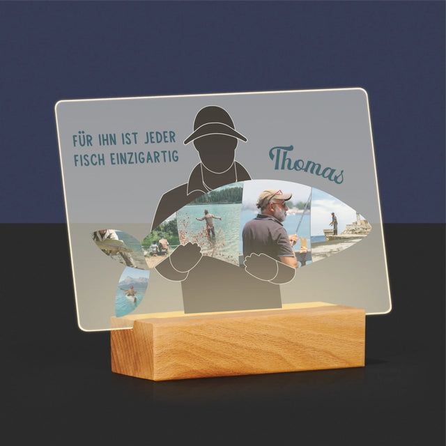 Form-Collage: Jeder Fisch - Druck Auf Acrylglas