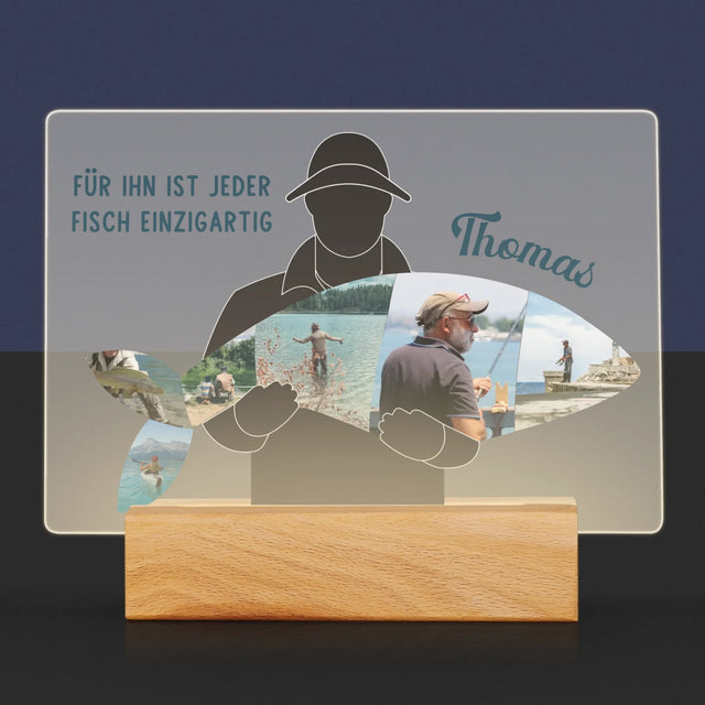 Form-Collage: Jeder Fisch - Druck Auf Acrylglas