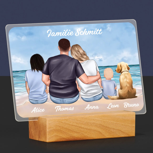 Avatar Creator: Familienporträt - Druck Auf Acrylglas