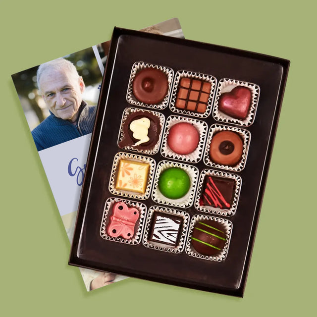 Fotocollage: Erster Gemeinsamer Großelterntag - Pralinen