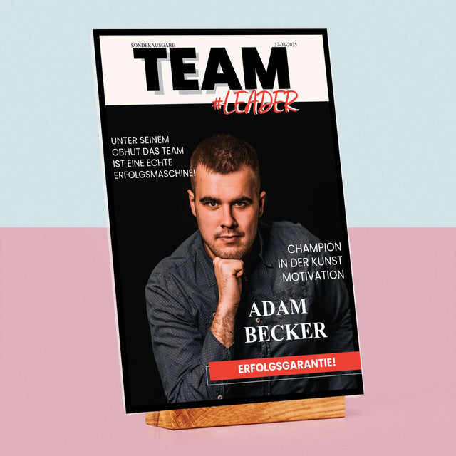 Magazin-Cover: Teamleiter - Druck Auf Acrylglas