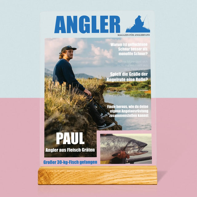 Magazin-Cover: Angler - Druck Auf Acrylglas