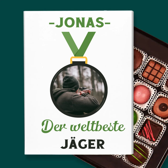 Foto Und Unterschrift: Der Weltbeste Jäger - Pralinen