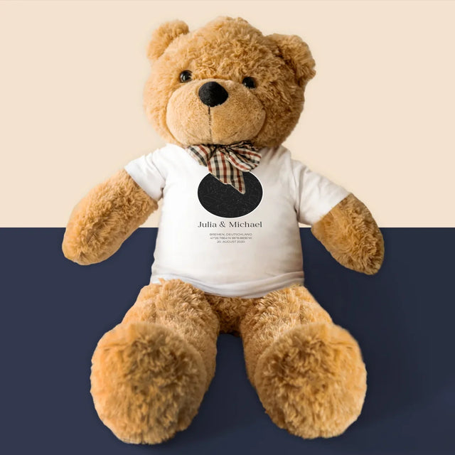 Sternkarte: Sternkarte: Verliebte - Teddybär 90 Cm