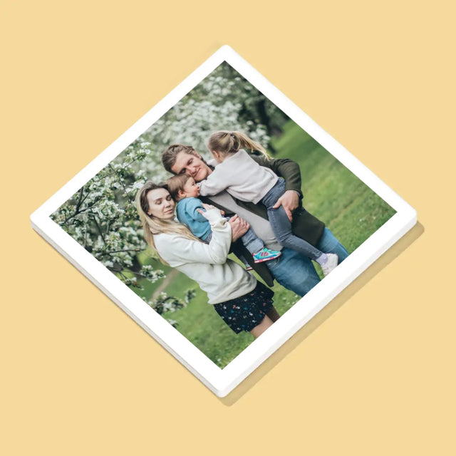 Fotocollage: Bester Papa Collage - Tassenuntersetzer
