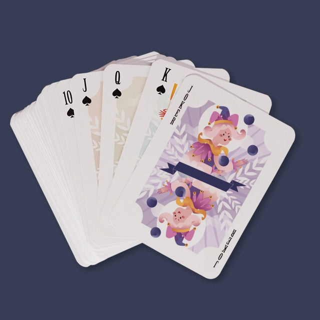 Foto Und Unterschrift: Du Wirst Nicht Jünger - Spielkarten