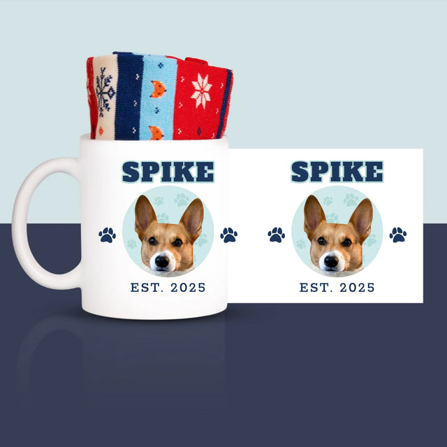 Ihr Avatar: Dein Uni-Hund - Wintersocken In Einer Tasse