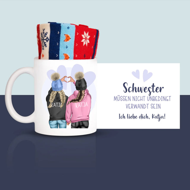 Avatar Creator: Winter Freundinnen - Wintersocken In Einer Tasse