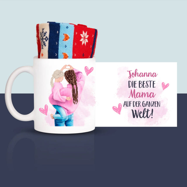 Avatar Creator: Beste Mama Auf Der Welt - Wintersocken In Einer Tasse