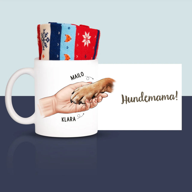 Avatar Creator: Hundemama - Wintersocken In Einer Tasse