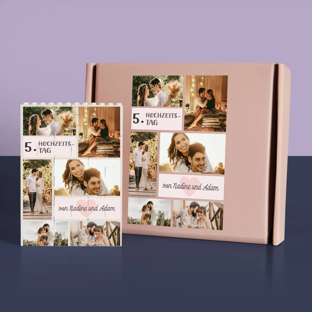 Fotocollage: Geliebter Freund – Bedruckte LEGO-Steine ​​| DE