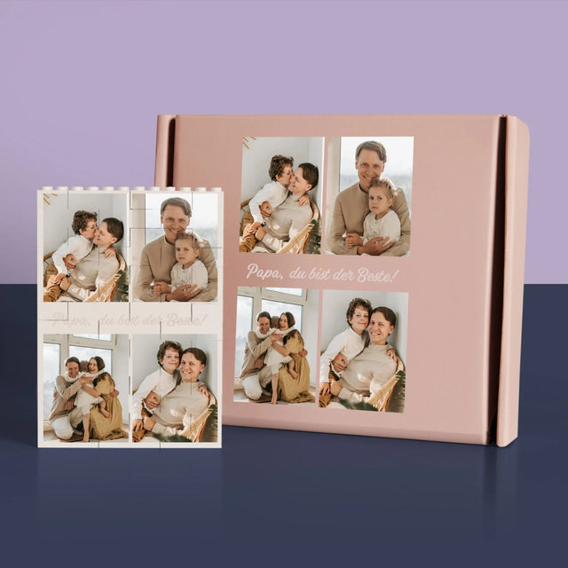 Fotocollage: 40 Jahre - Lego-Steine