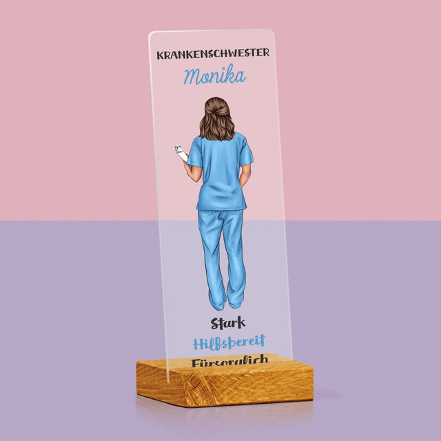 Foto Und Unterschrift: Wunderschönen Ruhestand  - Foto Auf Acrylglas Fotokabine