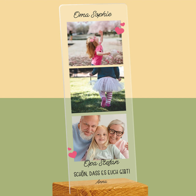 Foto Und Unterschrift: Danke An Hebamme - Foto Auf Acrylglas Fotokabine