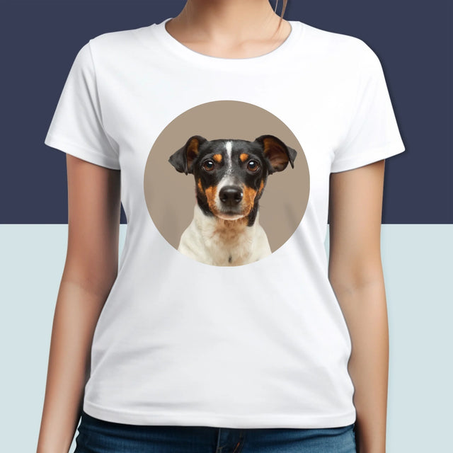 Foto: Dein Hund - T-Shirt Für Damen