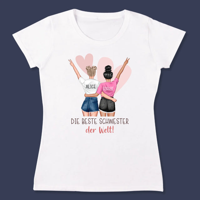 Avatar Creator: Beste Schwester Der Welt - T-Shirt Für Damen