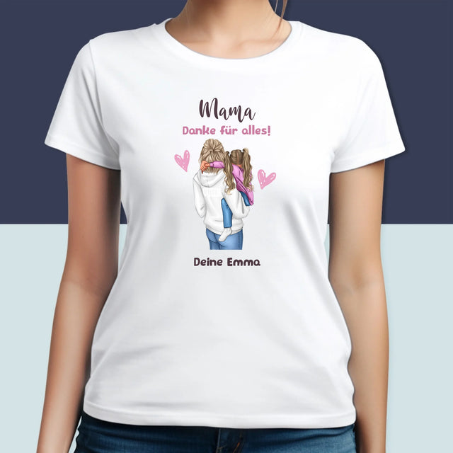 Avatar Creator: Mama Mit Kind - T-Shirt Für Damen
