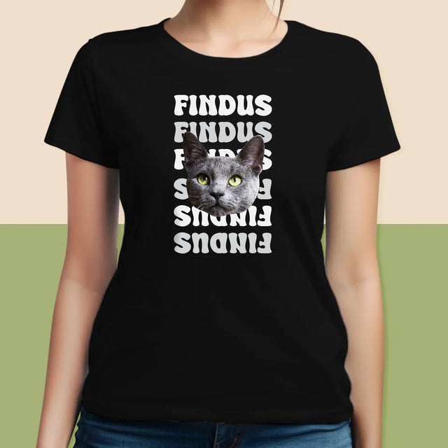 Ihr Avatar: Haustierfoto Mit Namen - T-Shirt Für Damen