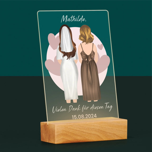 Avatar Creator: Trauzeugin - Druck Auf Acrylglas