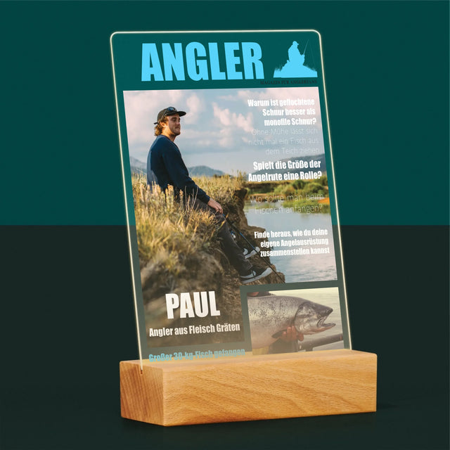 Magazin-Cover: Angler - Druck Auf Acrylglas