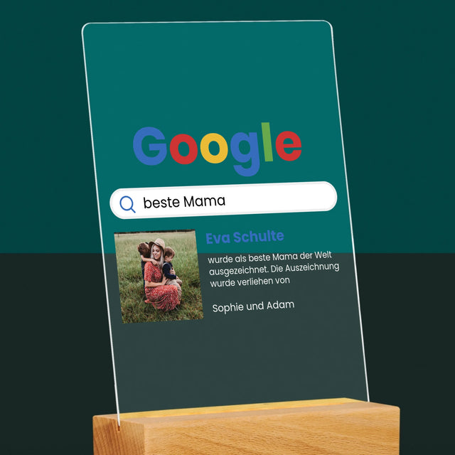 Foto Und Unterschrift: Beste Mama Google-Suche - Druck Auf Acrylglas