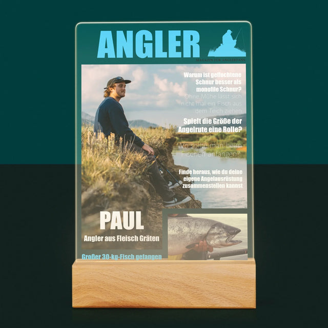 Magazin-Cover: Angler - Druck Auf Acrylglas