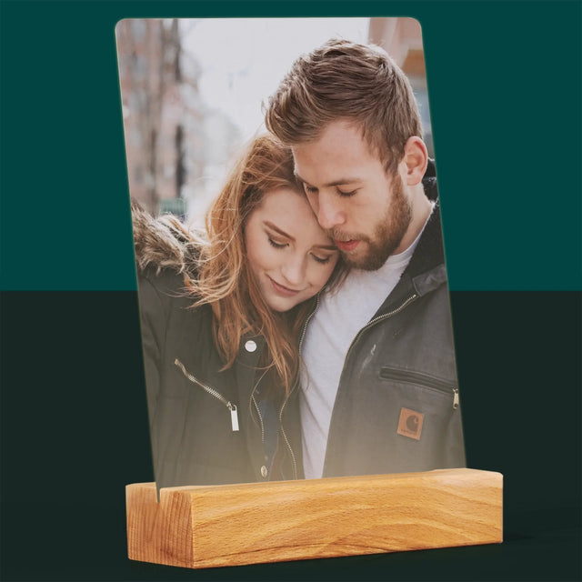 Foto Und Unterschrift: Ihr Foto - Druck Auf Acrylglas