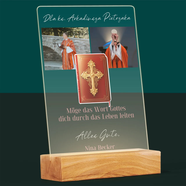 Fotocollage: Das Wort Gottes  - Druck Auf Acrylglas