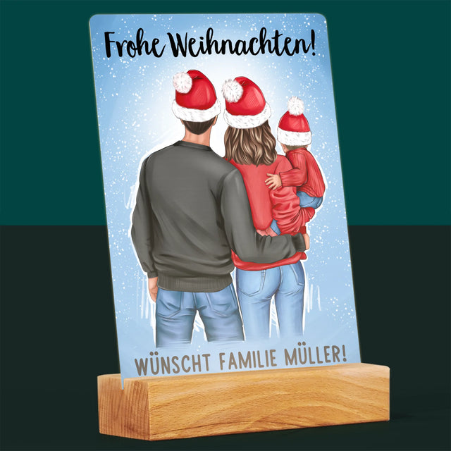 Avatar Creator: Weihnachtsfamilie - Druck Auf Acrylglas