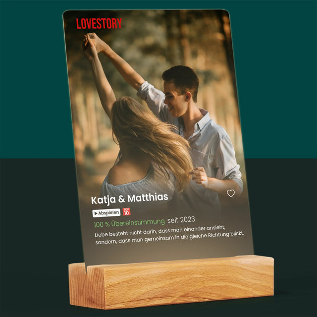 Foto Und Unterschrift: Netflix Poster - Druck Auf Acrylglas
