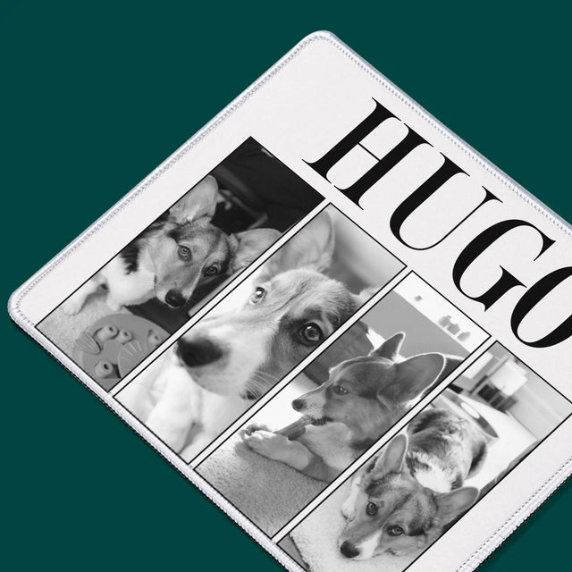 Fotocollage: Bootleg Klassiker Mit Haustier - Mauspad