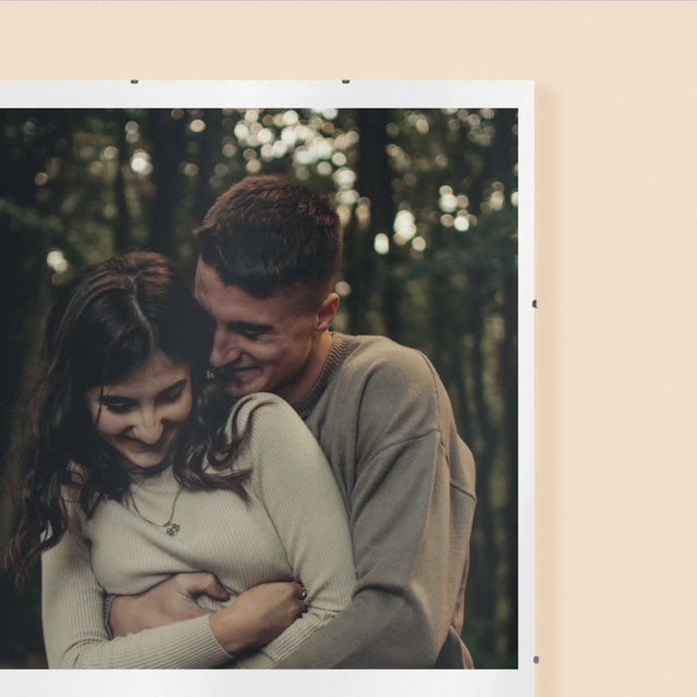 Foto Und Unterschrift: Spotify Mit Qr-Code - Poster